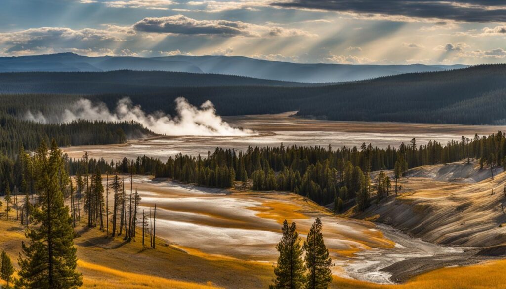 geology in Yellowstone
